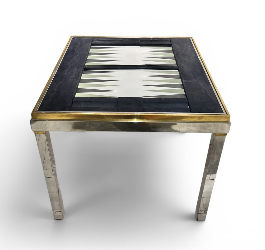 F 944 PL Backgammon table by Willy Rizzo