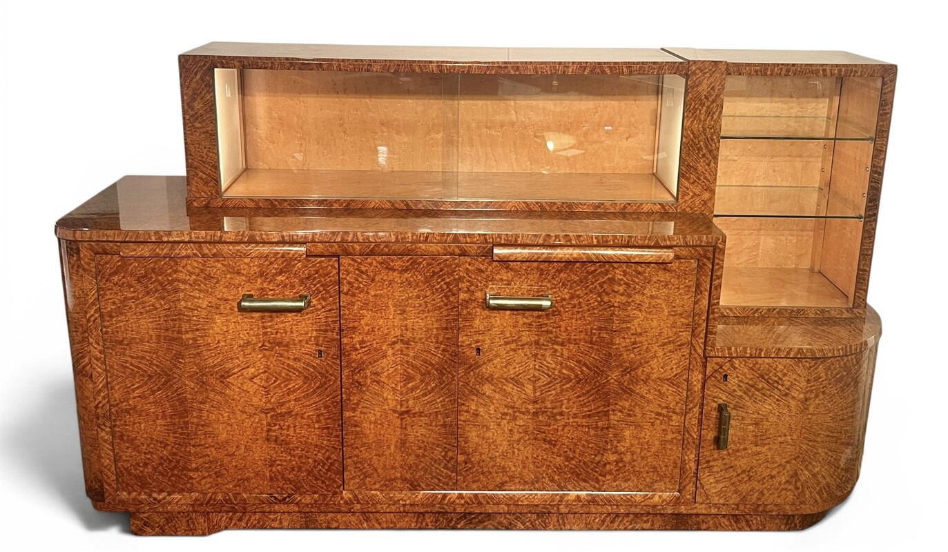 F 959 AS art deco modernist cabinet, circa 1920