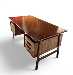 F 973 JCM rosewood desk, 1960’s
