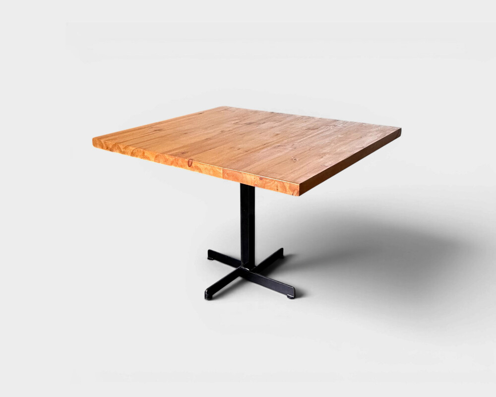 F 985 JB Les Arcs Dining Table by Charlotte Perriand for Les Arcs, France, 1960s