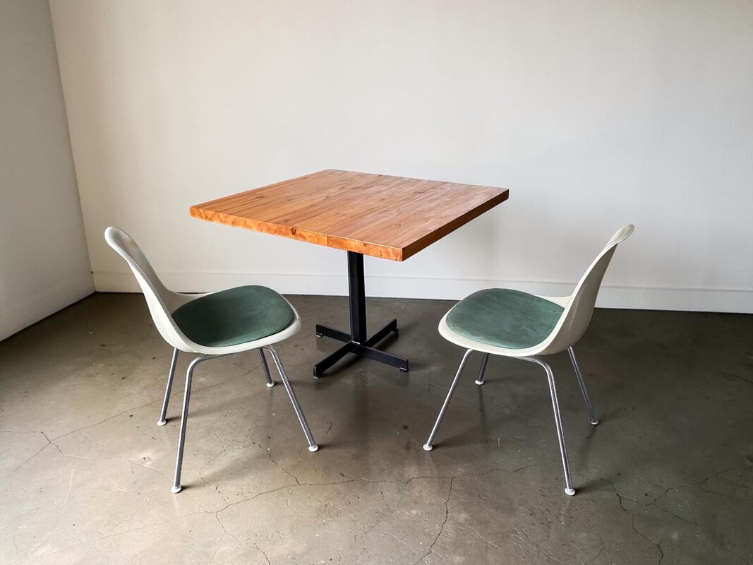 F 985 JB Les Arcs Dining Table by Charlotte Perriand for Les Arcs, France, 1960s