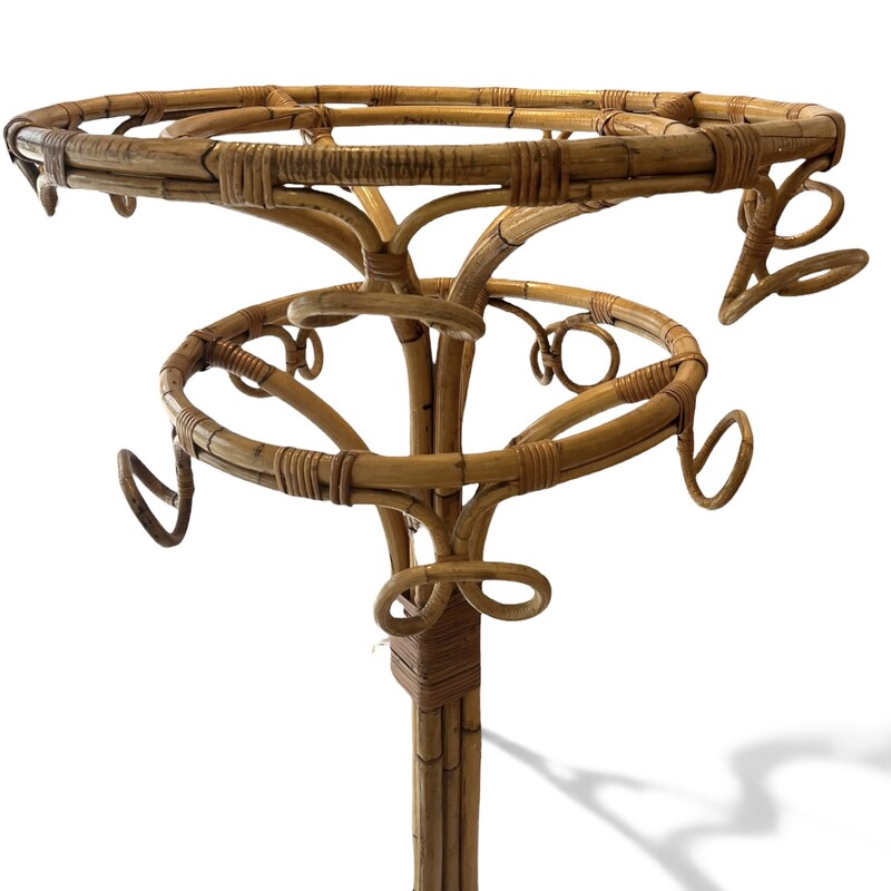 F 990 CY bamboo coat rack