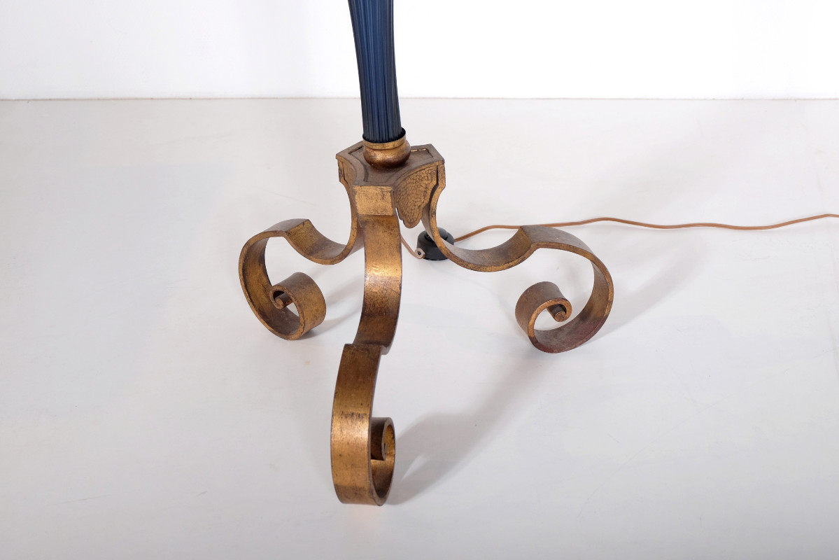 L 006 AS Floor lamp in murano glass « venice » italy 1950