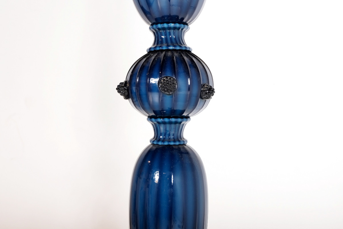 L 006 AS Floor lamp in murano glass « venice » italy 1950