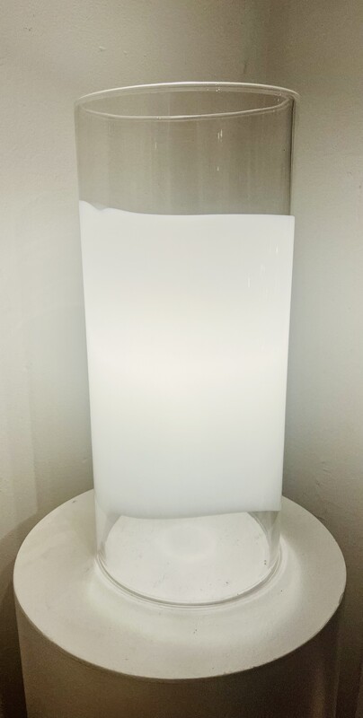 L 008 OB Vistosi glass lamp, Italy, 1970’s