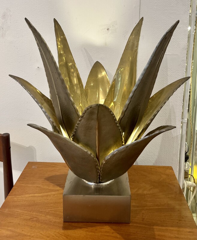 L 023 AG maison Charles aloès lamp, 1970’s