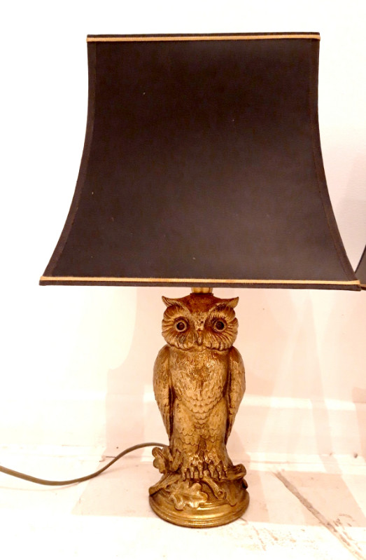 L 125 Apo Pair of Regency 1980 table lamps