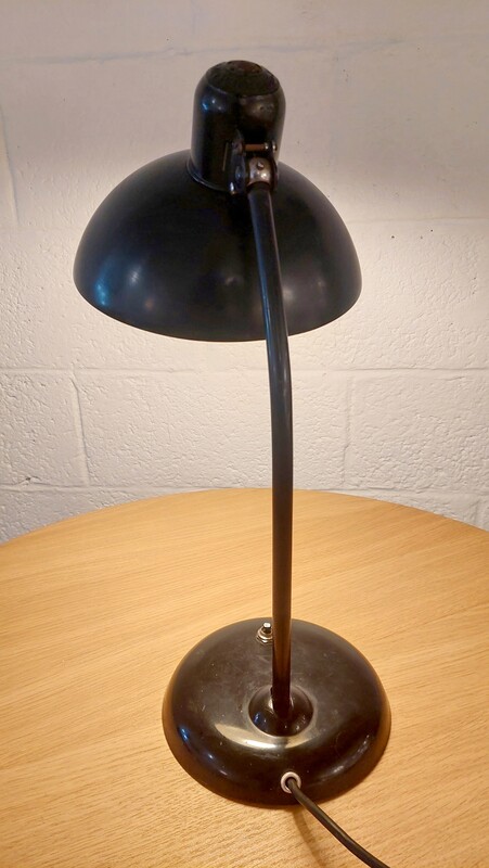 L 174 JC Bauhaus desk lamp by Christian Dell, 1940s
