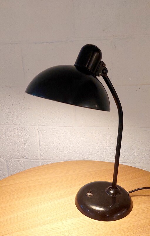 L 174 JC Bauhaus desk lamp by Christian Dell, 1940s