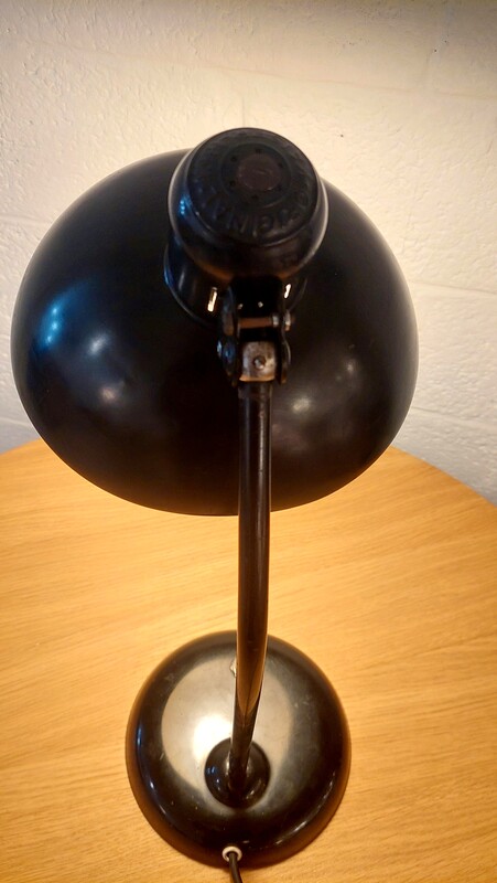 L 174 JC Bauhaus desk lamp by Christian Dell, 1940s