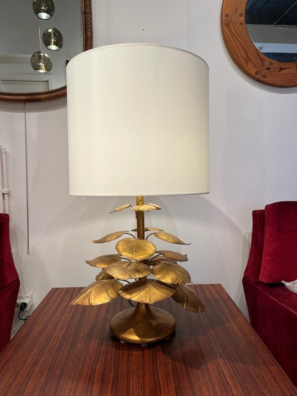 L 198 RD decorative golden lamp, Italy, 1970’s