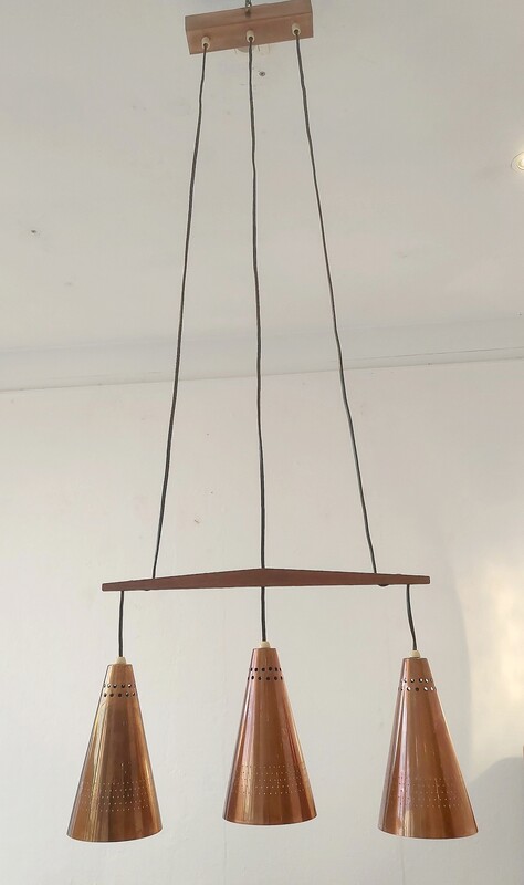 L 239 JC Rare vintage hanging lamp by Hans Ange Jakobsson for Markaryd , Sweden