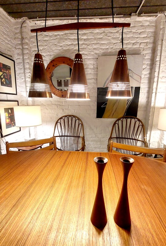 L 239 JC Rare vintage hanging lamp by Hans Ange Jakobsson for Markaryd , Sweden