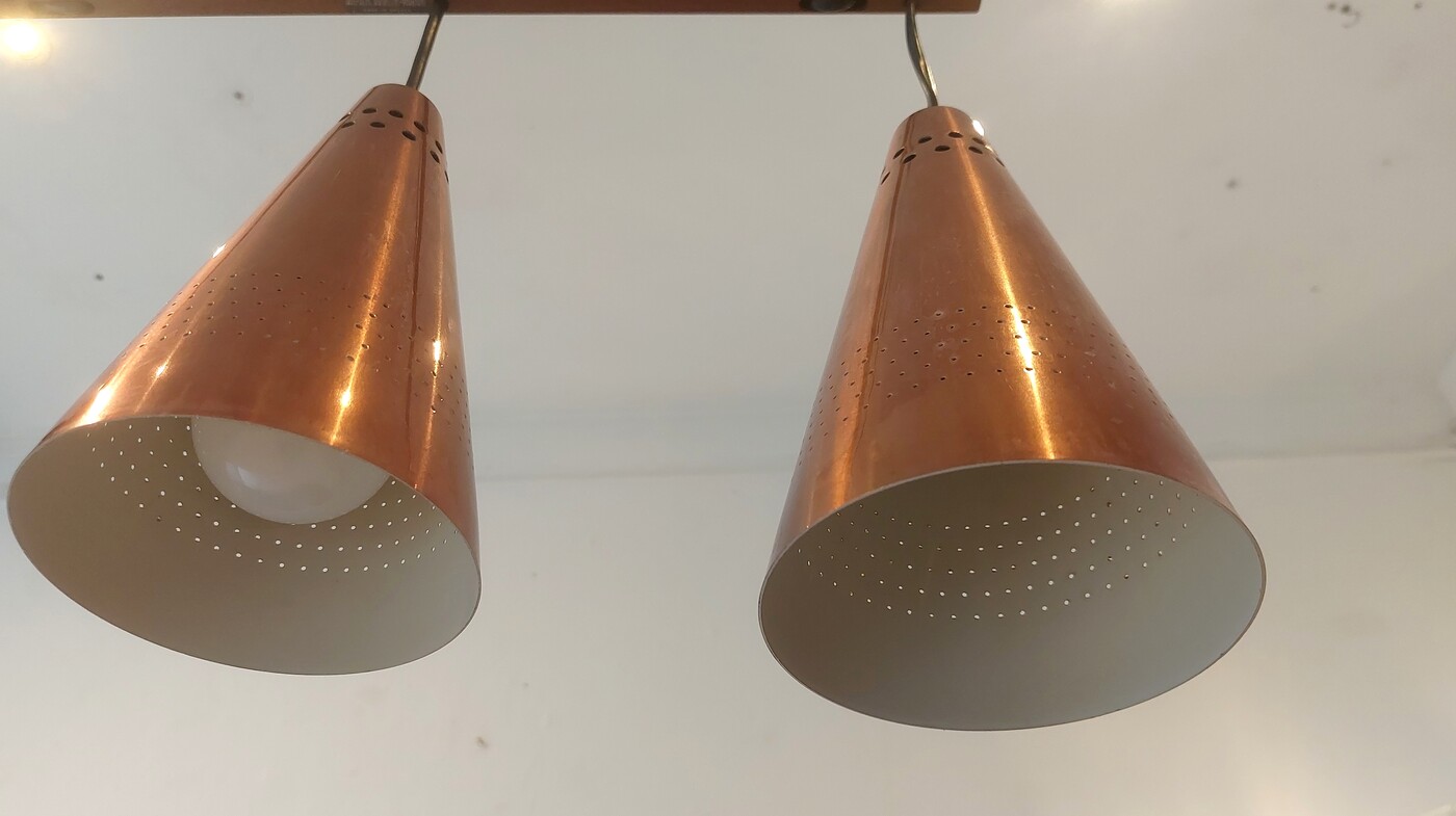 L 239 JC Rare vintage hanging lamp by Hans Ange Jakobsson for Markaryd , Sweden