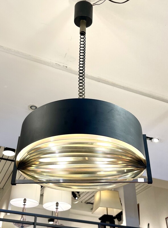 L 284 AG extendable Space age  chandelier, 1970