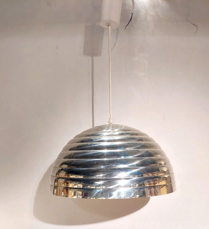 L 316 JC Alu hanging lamp Att. to H.A. Jakobsson