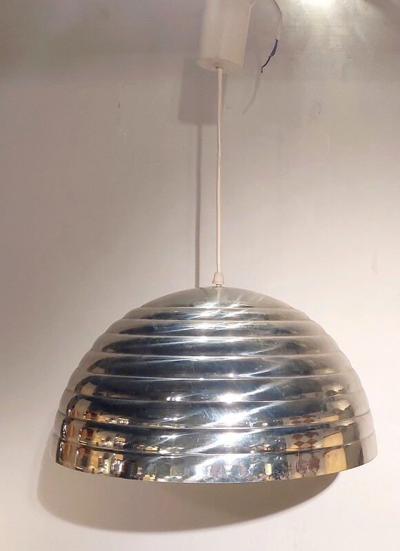 L 316 JC Alu hanging lamp Att. to H.A. Jakobsson