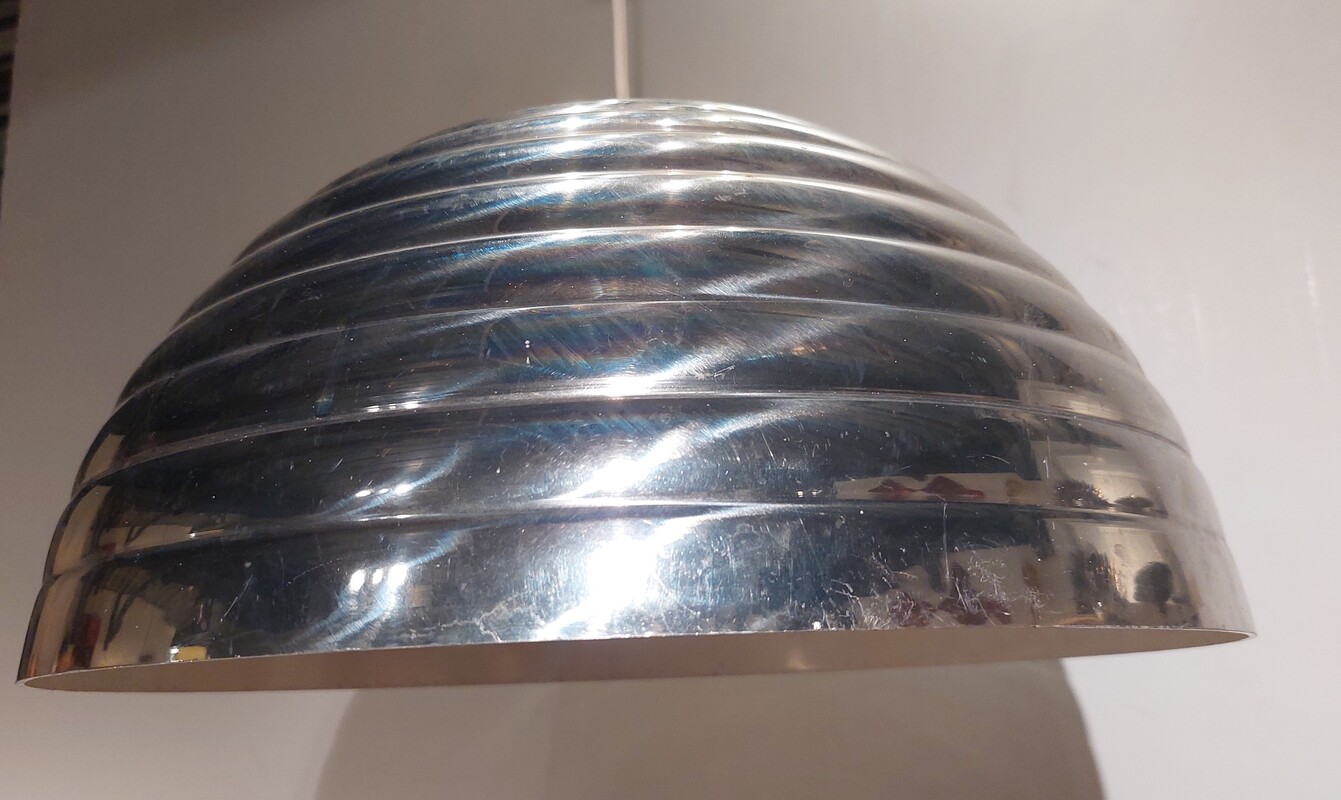 L 316 JC Alu hanging lamp Att. to H.A. Jakobsson