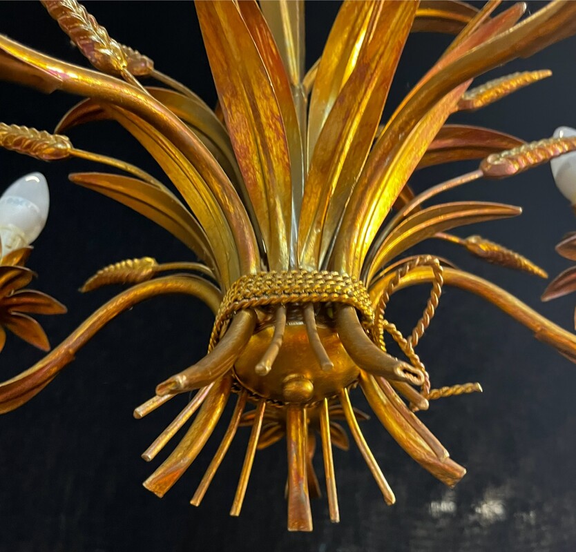 L 320 AG « Coco Chanel » golden  Chandelier 