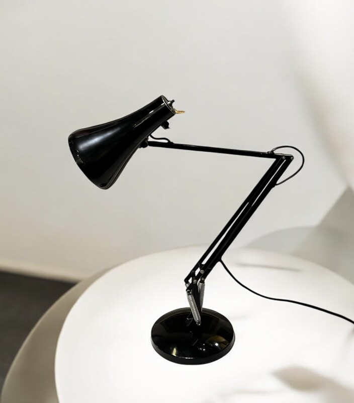 L 330 RP black Anglepoise desk lamp, 1960