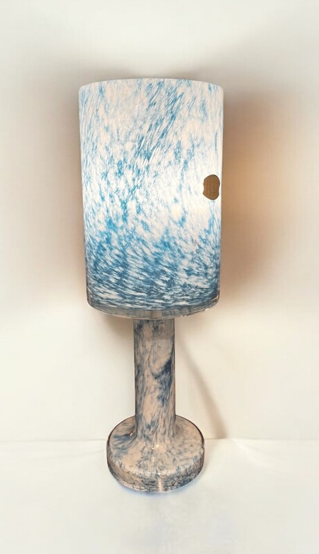 L 452 JFC studio glass lamp att to Leloup by Val-Saint-Lambert 