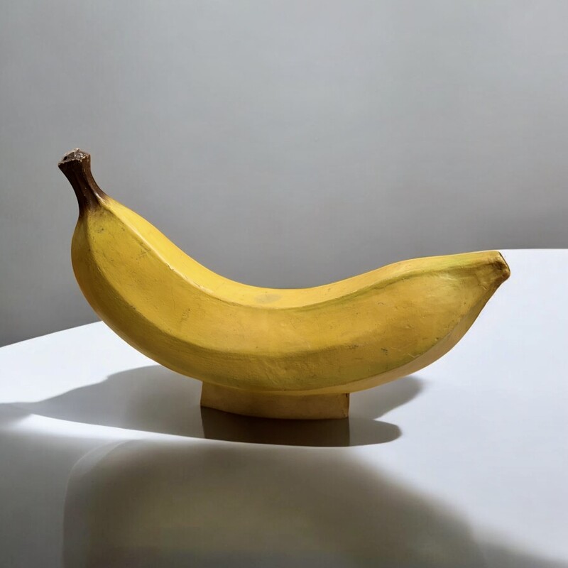 L 456 AG banane lamp Caoutchou from 1960