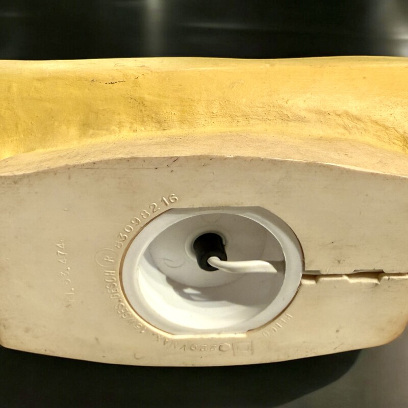 L 456 AG banane lamp Caoutchou from 1960
