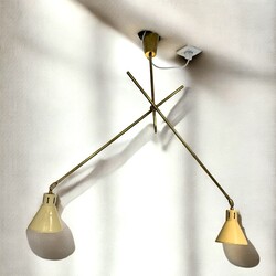 L 462 AG chandelier Italy mod dépose Ca 1950