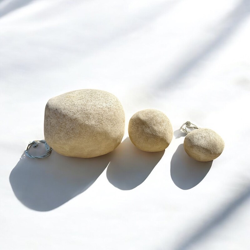 L 463 AG set of 3 lamps by André Cazenave for atelier A