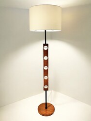 L 470 OB Midcentury teak floor lamp, 1950’s