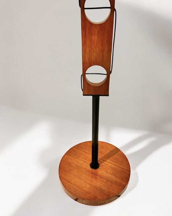 L 470 OB Midcentury teak floor lamp, 1950’s