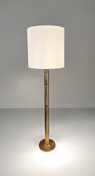 L 478 JFC patined brass floor lamp 
