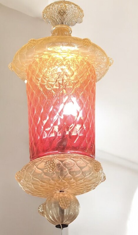L 479 MH Murano glass lantern 