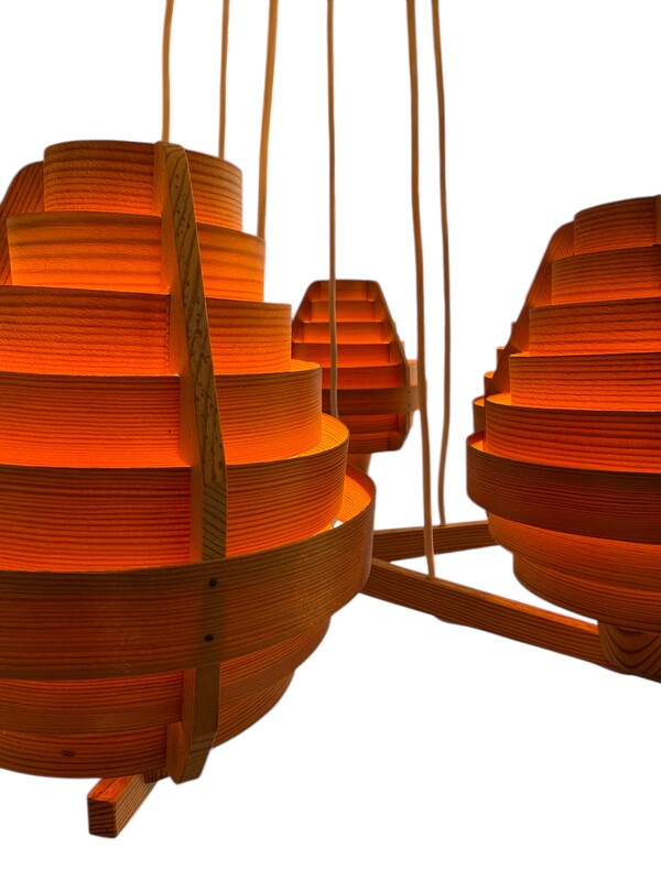 L 482 AG Chandelier by H.A. Jakobsson 