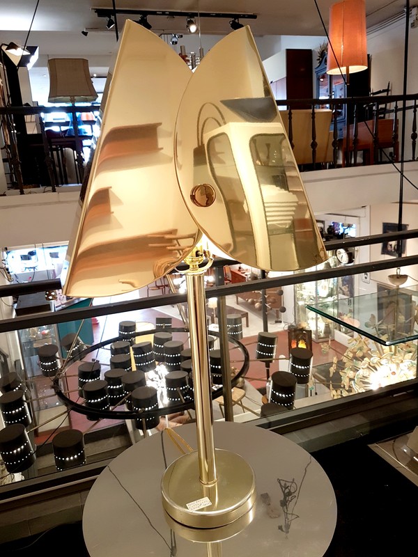 L 490 AV Rare pair of table lamps by Curtis Jere