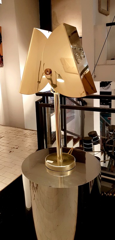 L 490 AV Rare pair of table lamps by Curtis Jere