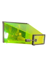 L 495 AV Fluorescent Plexiglass Sculptural Lamp Italy, 1980
