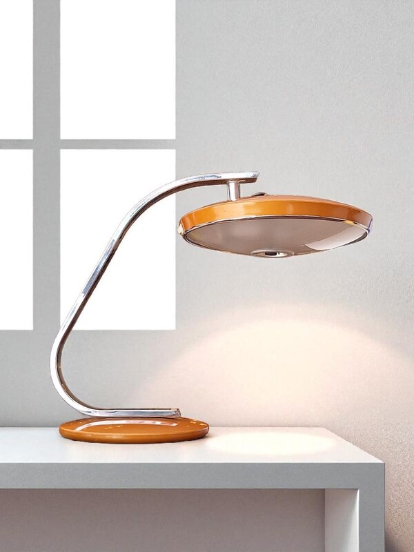 L 504 APO Orange Fase desk lamp 