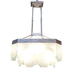 L 510 APO art deco chandelier, 1930’s