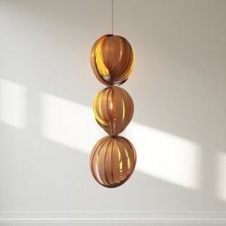 L 514 JC Moon lamp chandelier by Hans Agne Jakobsson 1960's