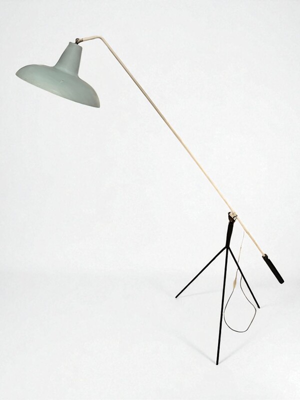 L 522 FL adjustable midcentury floor lamp 