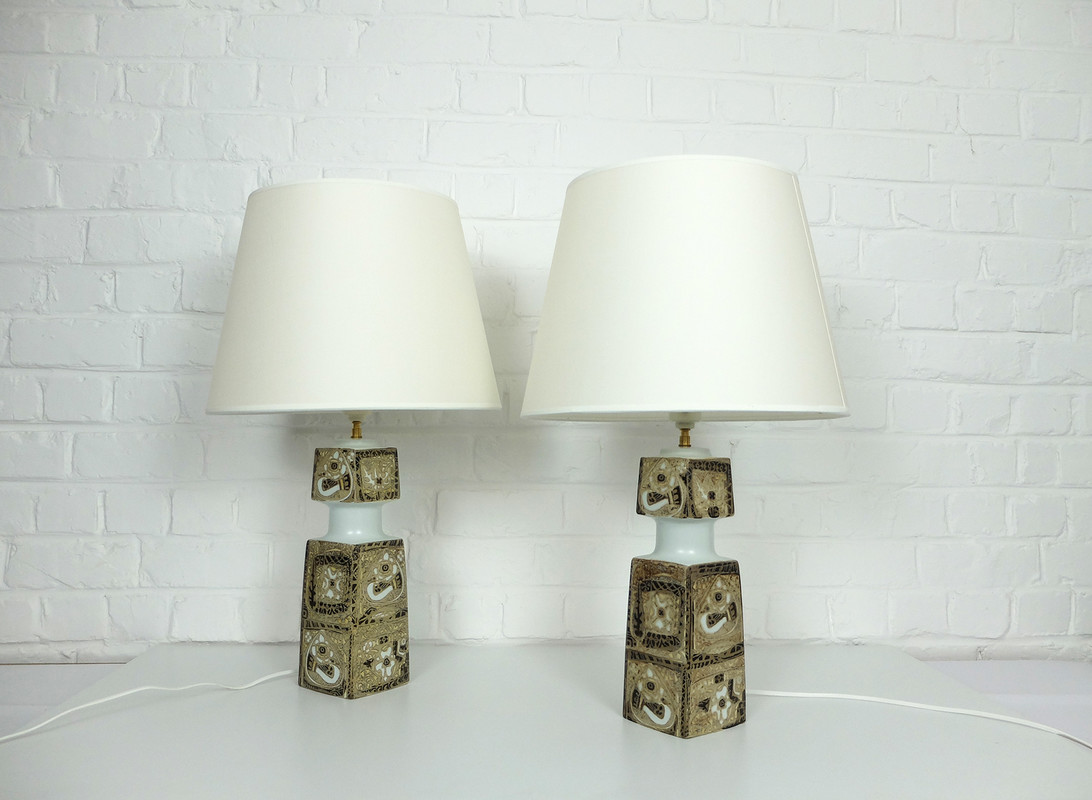 L  523 JB Pair of Tenera lamps by Thorson ed Fog Morup