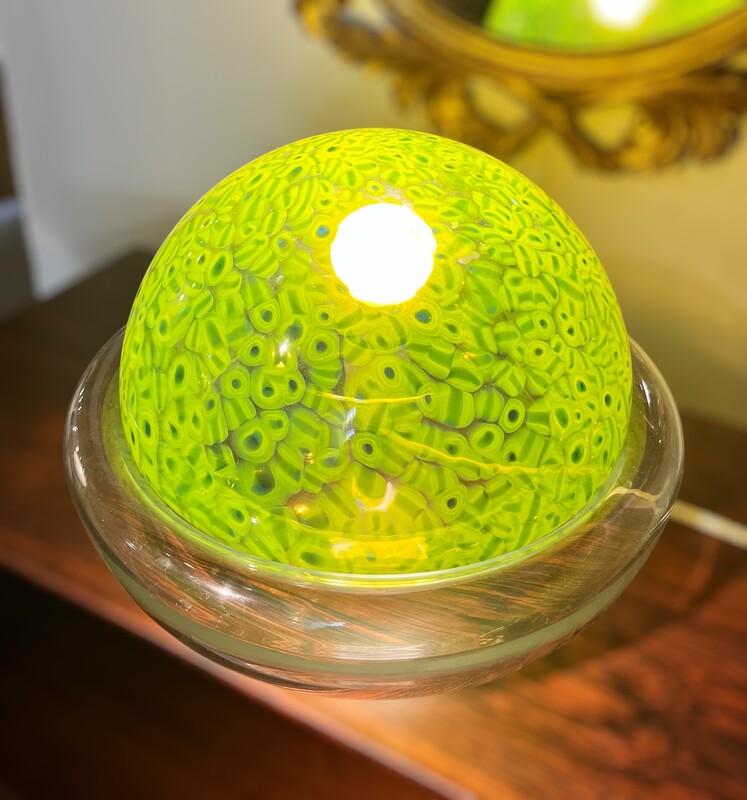 L 531 MH Murano glass table lamp by Gae Aulenti,m for Vistosi 