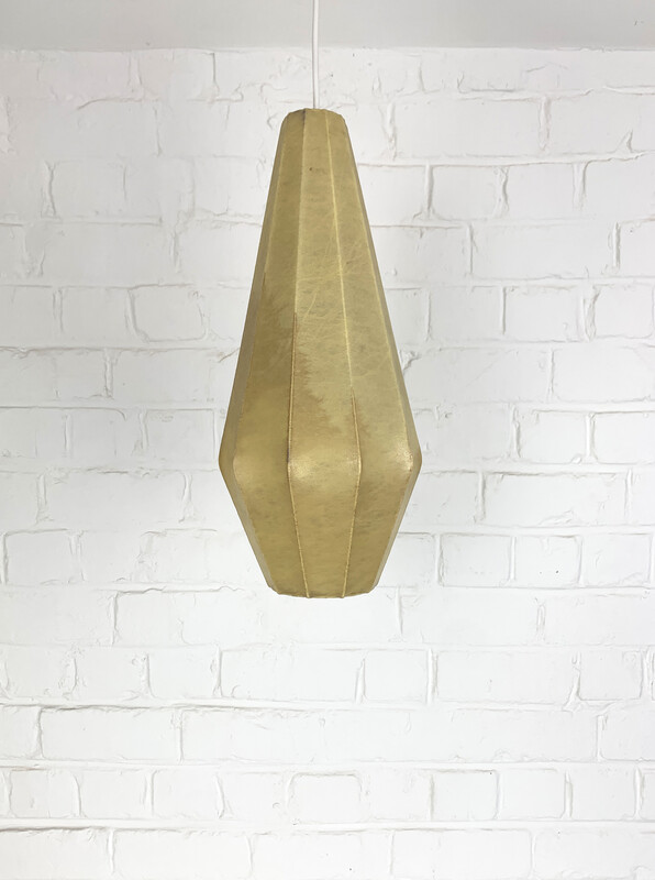 L 540 JB Cocoon pendant, by Friedel Wauer for Goldkant Leuchten 1950s