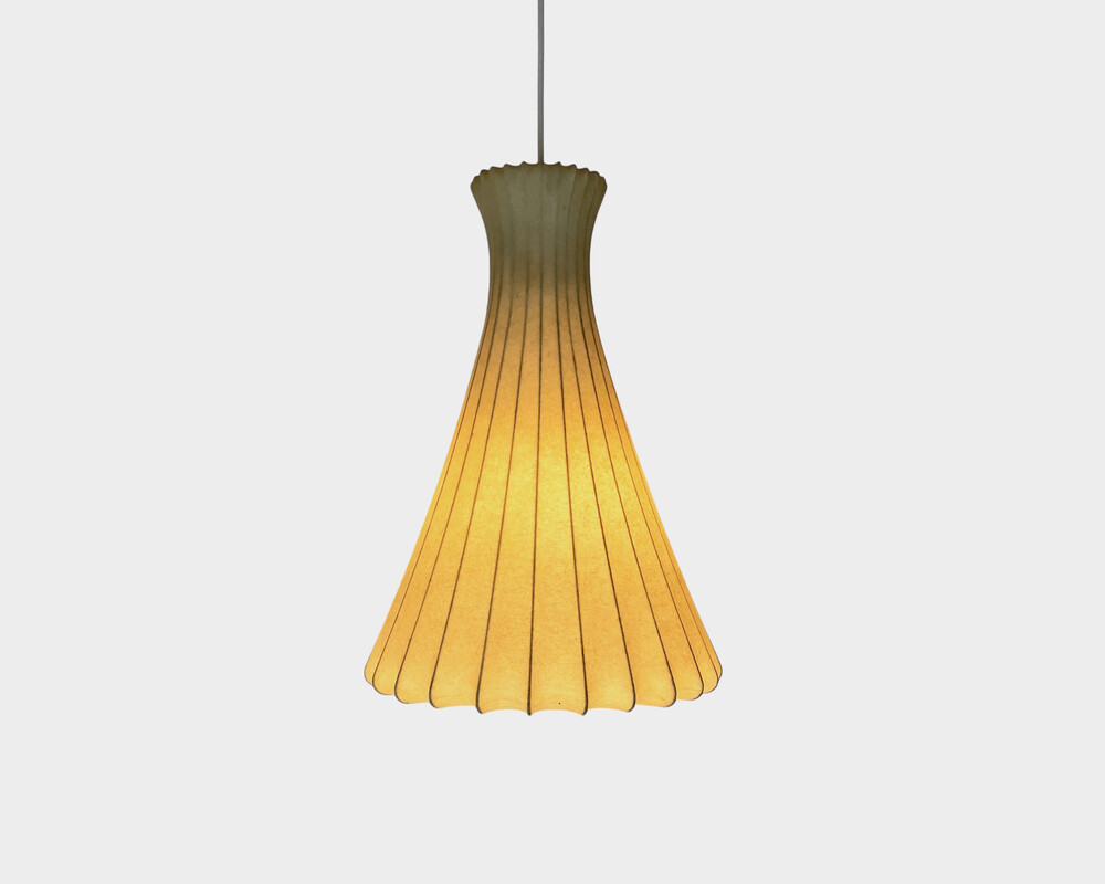 L 541 JB Cocoon pendant by Friedel Wauer for Goldkant Leuchten 1950s