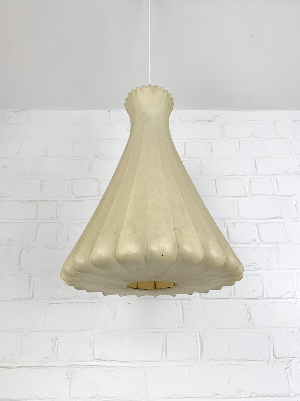 L 541 JB Cocoon pendant by Friedel Wauer for Goldkant Leuchten 1950s
