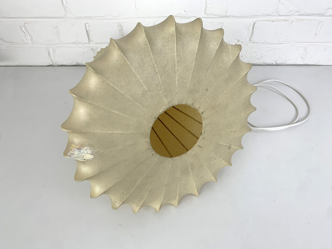 L 541 JB Cocoon pendant by Friedel Wauer for Goldkant Leuchten 1950s