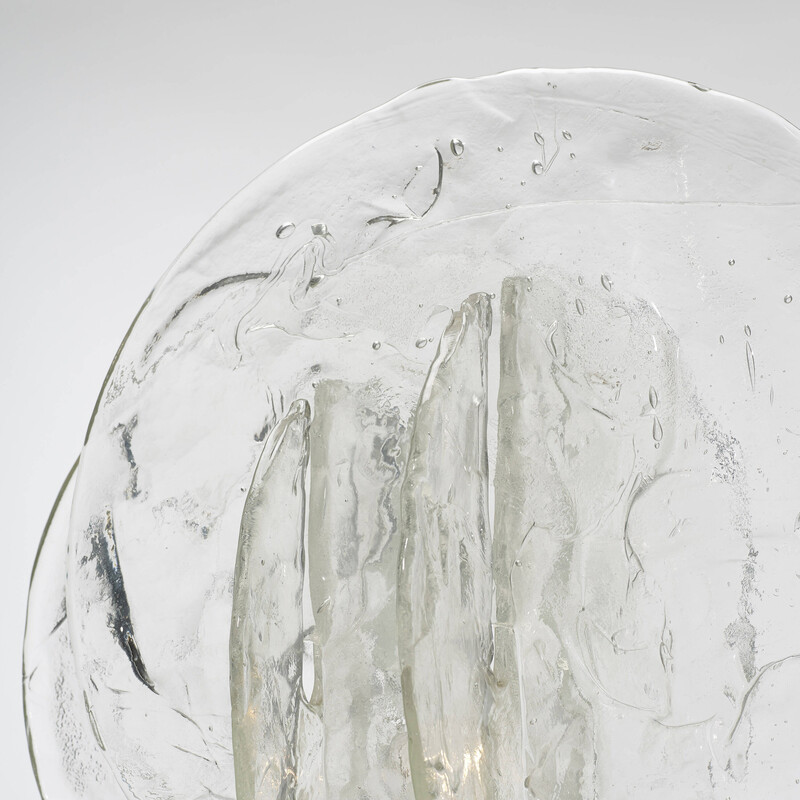 L 543 JC Bronze and blown glass table lamp by Carlo Nason for Mazzega