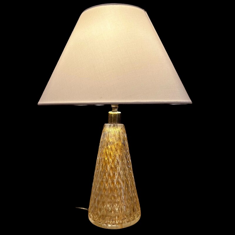 L 544 AS Murano glass table lamp ca 1950, Barovier (Venice Italy)