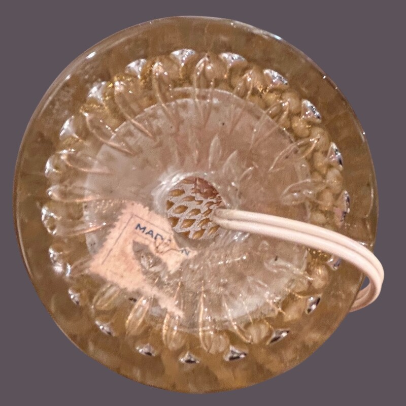 L 544 AS Murano glass table lamp ca 1950, Barovier (Venice Italy)